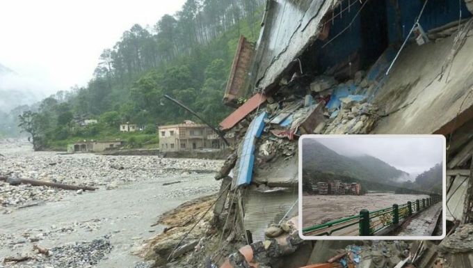 Sikkim's Crisis Glacial Lake Outburst Claims 30, Washes Away Six Bridges